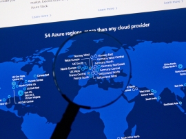 Microsoft Azure regions map